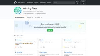 
                            8. Winding Tree · GitHub