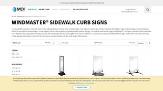 
                            13. WindMaster® Sandwich Boards, A - Frame Sign Stands & Curb Signs ...