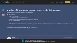 
                            4. windows 10 and weird account under credential manager