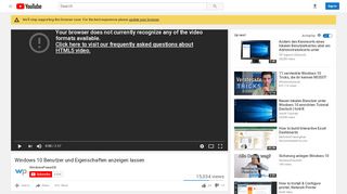 
                            11. Windows 10 Benutzer und Eigenschaften anzeigen lassen - YouTube