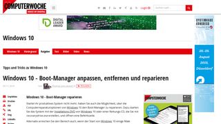 
                            7. Windows 10 - Boot-Manager reparieren - Tipps und Tricks zu ...