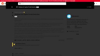 
                            12. Windows 10 Captive Portal Detection : Windows10 - Reddit