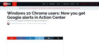 
                            5. Windows 10 Chrome users: Now you get Google alerts in Action ...