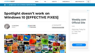 
                            7. Windows 10 Creators Update breaks Spotlight feature [Fix]