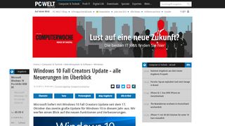 
                            11. Windows 10 Fall Creators Update - alle Neuerungen im Überblick ...
