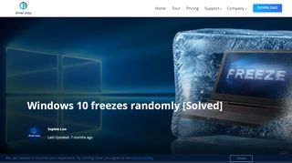 
                            2. Windows 10 freezes randomly [Solved] - Driver Easy