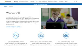 
                            1. Windows 10 für den Bildungsbereich - Microsoft