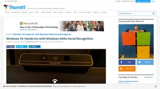 
                            11. Windows 10: Hands-On with Windows Hello Facial Recognition ...