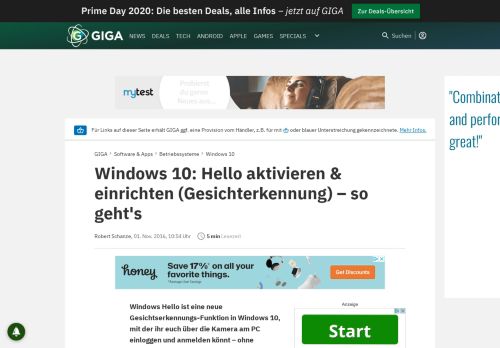 
                            5. Windows 10: Hello aktivieren & ...