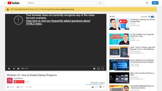 
                            3. Windows 10 - How to Disable Startup Programs - YouTube