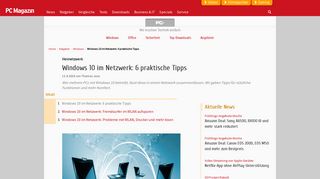 
                            1. Windows 10 im lokalen Netzwerk: 6 praktische Tipps - PC Magazin