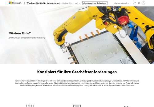 
                            2. Windows 10 Internet der Dinge | IoT-Geräte | Microsoft