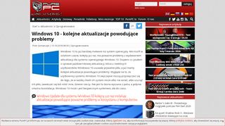 
                            7. Windows 10 - kolejne aktualizacje powodujące problemy | PurePC.pl