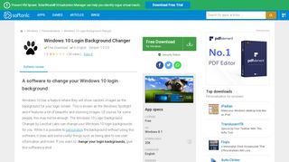 
                            10. Windows 10 Login Background Changer (Windows) - Download