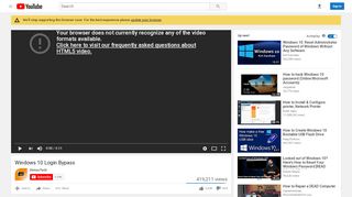 
                            1. Windows 10 Login Bypass - YouTube