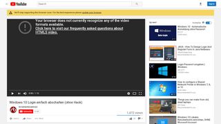 
                            9. Windows 10 Login einfach abschalten (ohne Hack) - YouTube