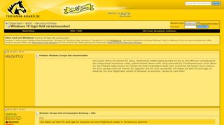 
                            5. Windows 10 login feld verschwunden! - Trojaner-Board