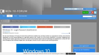
                            12. Windows 10 - Login-Passwort deaktivieren - Windows 10 Forum