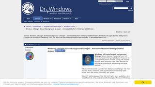 
                            12. Windows 10 Login Screen Background Changer - Anmeldebildschirm ...