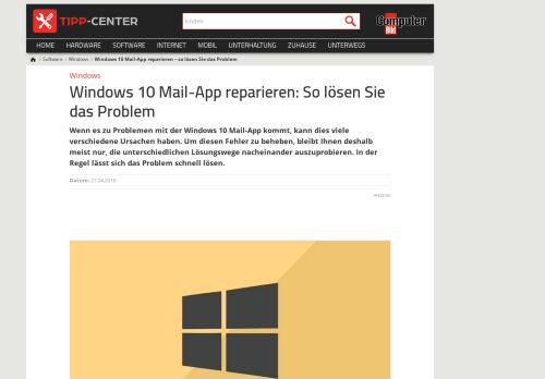 
                            5. Windows 10 Mail-App reparieren – so lösen Sie das Problem ...