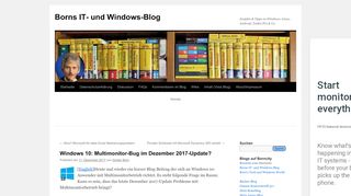 
                            13. Windows 10: Multimonitor-Bug im Dezember 2017-Update? | Borns IT ...