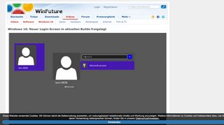 
                            8. Windows 10: Neuer Login-Screen in aktuellen Builds freigelegt