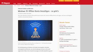 
                            8. Windows 10: Offline-Konto hinzufügen - so geht's - PC Magazin