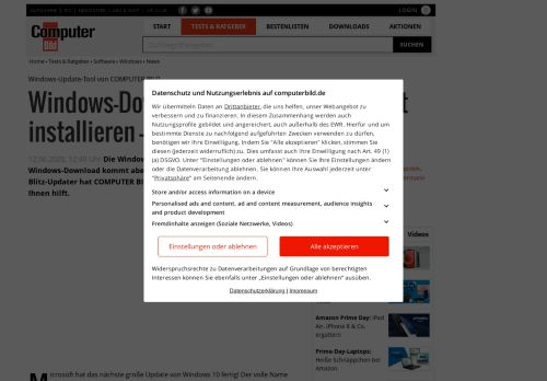 
                            5. Windows 10: Oktober-2018-Update neu aufgelegt ... - Computer Bild