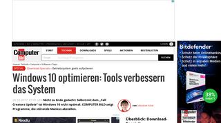 
                            12. Windows 10 optimieren mit Gratis-Tools - COMPUTER BILD