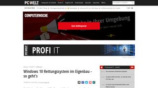 
                            6. Windows 10 Rettungssystem im Eigenbau - so geht's - PC-WELT