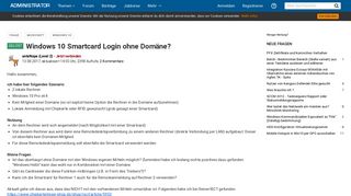 
                            7. Windows 10 Smartcard Login ohne Domäne - Administrator