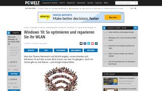 
                            8. Windows 10: So optimieren und reparieren Sie Ihr WLAN - PC-WELT