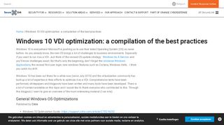 
                            12. Windows 10 VDI optimization: a compilation of the best practices