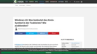 
                            11. Windows 10: Was bedeutet das Kreis-Symbol in der Taskleiste? Wie ...