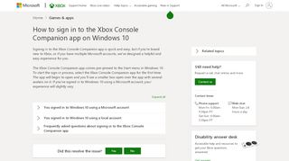 
                            11. Windows 10 版 Xbox アプリにサインインする方法 - Xbox Support