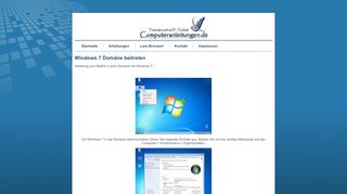 
                            1. Windows 7 Domäne beitreten | Computeranleitungen.de ESXi ...