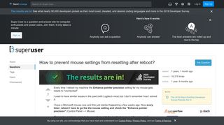 
                            6. windows 7 - How to prevent mouse settings from resetting after ...