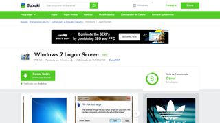 
                            2. Windows 7 Logon Screen Download - Baixaki