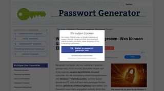 
                            9. Windows-7-Passwort vergessen ¦ passwort-generator.com