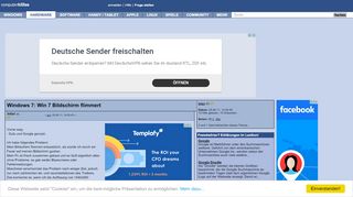 
                            12. Windows 7: Win 7 Bildschirm flimmert (Infari) - Computerhilfen.de