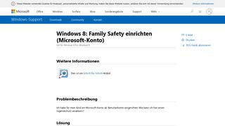 
                            1. Windows 8: Family Safety einrichten (Microsoft-Konto)