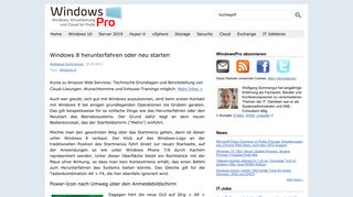 
                            9. Windows 8 herunterfahren oder neu starten | WindowsPro