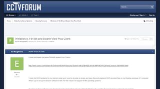 
                            13. Windows 8.1 64 Bit and Swann View Plus Client - Security Cameras ...