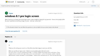 
                            4. windows 8.1 pre login screen - Microsoft Community