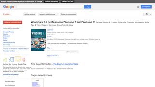 
                            8. Windows 8.1 professional Volume 1 and Volume 2: Explore Window 8.1, ...