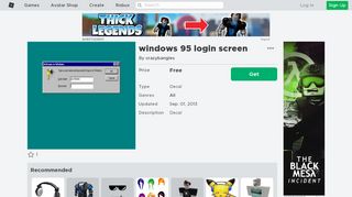 
                            7. windows 95 login screen - Roblox