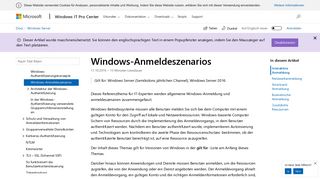 
                            3. Windows-Anmeldeszenarios | Microsoft Docs