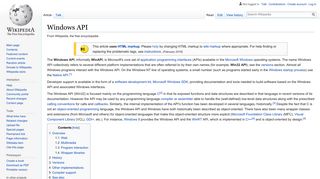 
                            11. Windows API - Wikipedia
