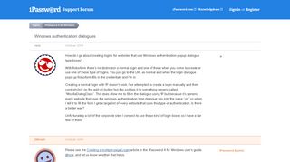 
                            6. Windows authentication dialogues — 1Password Forum
