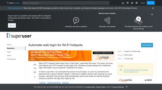 
                            5. windows - Automate web login for Wi-Fi hotspots - Super User